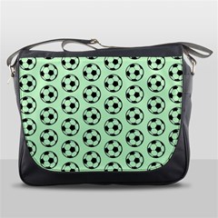 Pattern Ball Soccer Background Messenger Bag