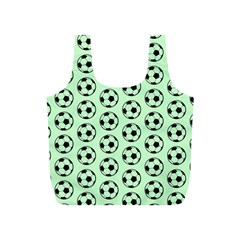 Pattern Ball Soccer Background Full Print Recycle Bag (S)