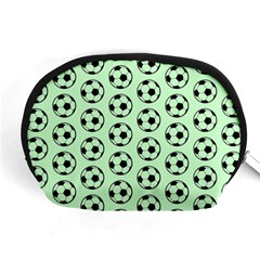 Pattern Ball Soccer Background Accessory Pouch (Medium)