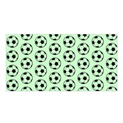 Pattern Ball Soccer Background Satin Shawl 45  x 80 