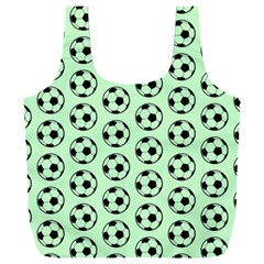 Pattern Ball Soccer Background Full Print Recycle Bag (xxxl) by Wegoenart