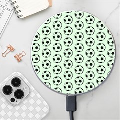 Pattern Ball Soccer Background Wireless Charger