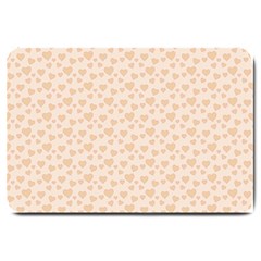 Romantic Little Hearts   Large Doormat by ConteMonfrey