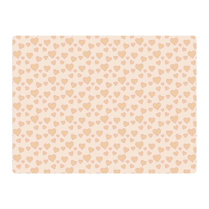 Romantic Little Hearts   Double Sided Flano Blanket (Mini) 