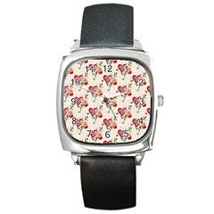 Key To The Heart Square Metal Watch by ConteMonfrey