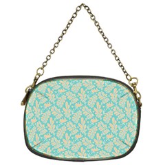 Contrasting Leaves Chain Purse (one Side) by ConteMonfrey