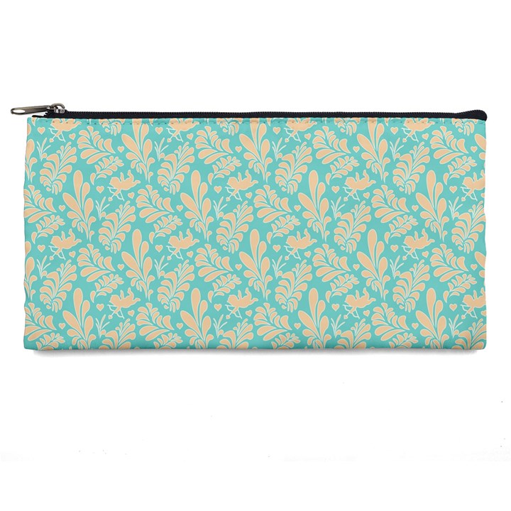 Contrasting Leaves Pencil Case