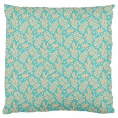 Contrasting Leaves Large Cushion Case (one Side) by ConteMonfrey