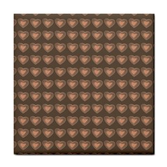 Sweet Hearts  Candy Vibes Tile Coaster by ConteMonfrey