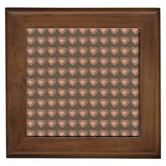 Sweet Hearts  Candy Vibes Framed Tile by ConteMonfrey