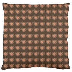 Sweet Hearts  Candy Vibes Large Cushion Case (one Side) by ConteMonfrey