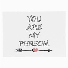 You Are My Person Large Glasses Cloth by ConteMonfrey