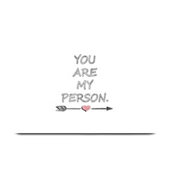 You Are My Person Plate Mats by ConteMonfrey