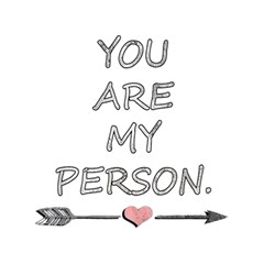 You Are My Person Play Mat (square) by ConteMonfrey