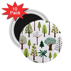 Chrismas Tree Greeen  2.25  Magnets (10 pack) 