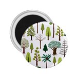 Chrismas Tree Greeen  2.25  Magnets Front