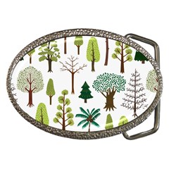 Chrismas Tree Greeen  Belt Buckles