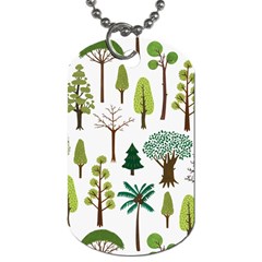 Chrismas Tree Greeen  Dog Tag (Two Sides)