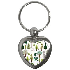 Chrismas Tree Greeen  Key Chain (heart) by nateshop