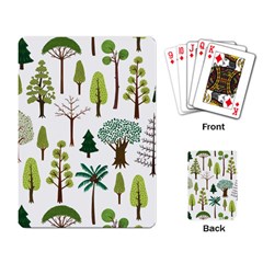 Chrismas Tree Greeen  Playing Cards Single Design (Rectangle)