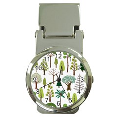 Chrismas Tree Greeen  Money Clip Watches