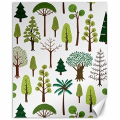 Chrismas Tree Greeen  Canvas 16  x 20 