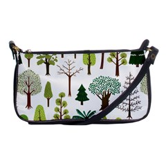 Chrismas Tree Greeen  Shoulder Clutch Bag by nateshop