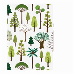 Chrismas Tree Greeen  Small Garden Flag (Two Sides)