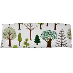 Chrismas Tree Greeen  Body Pillow Case Dakimakura (two Sides) by nateshop