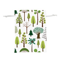 Chrismas Tree Greeen  Lightweight Drawstring Pouch (l) by nateshop