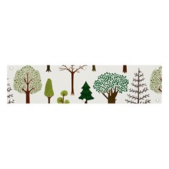 Chrismas Tree Greeen  Banner And Sign 4  X 1  by nateshop