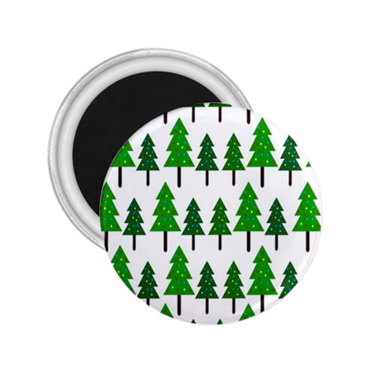 Chrismas Tree Greeen 2.25  Magnets