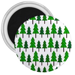 Chrismas Tree Greeen 3  Magnets by nateshop