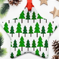 Chrismas Tree Greeen Ornament (star) by nateshop