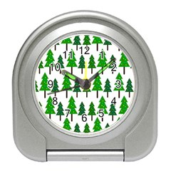 Chrismas Tree Greeen Travel Alarm Clock by nateshop