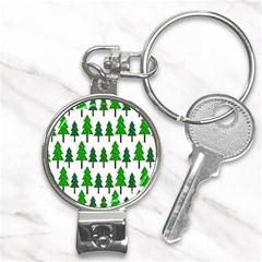 Chrismas Tree Greeen Nail Clippers Key Chain by nateshop