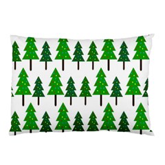 Chrismas Tree Greeen Pillow Case by nateshop