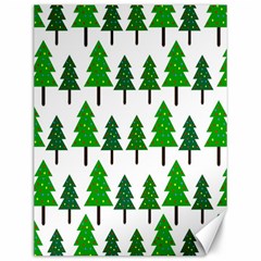 Chrismas Tree Greeen Canvas 12  X 16  by nateshop