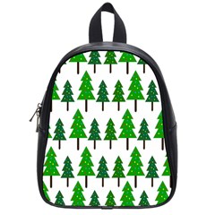 Chrismas Tree Greeen School Bag (small) by nateshop