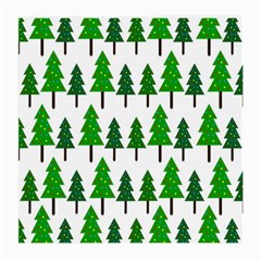 Chrismas Tree Greeen Medium Glasses Cloth (2 Sides) by nateshop