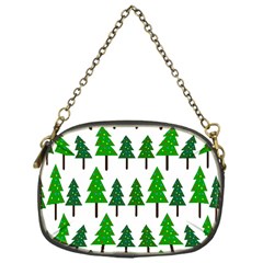 Chrismas Tree Greeen Chain Purse (one Side) by nateshop