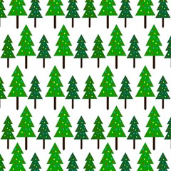 Chrismas Tree Greeen Play Mat (rectangle) by nateshop