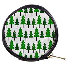 Chrismas Tree Greeen Mini Makeup Bag by nateshop