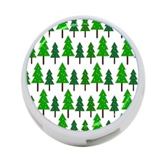 Chrismas Tree Greeen 4-port Usb Hub (one Side) by nateshop