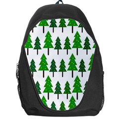 Chrismas Tree Greeen Backpack Bag by nateshop