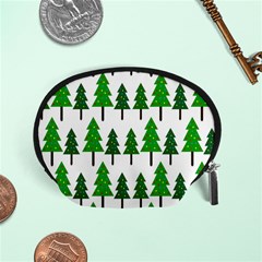 Chrismas Tree Greeen Accessory Pouch (small)