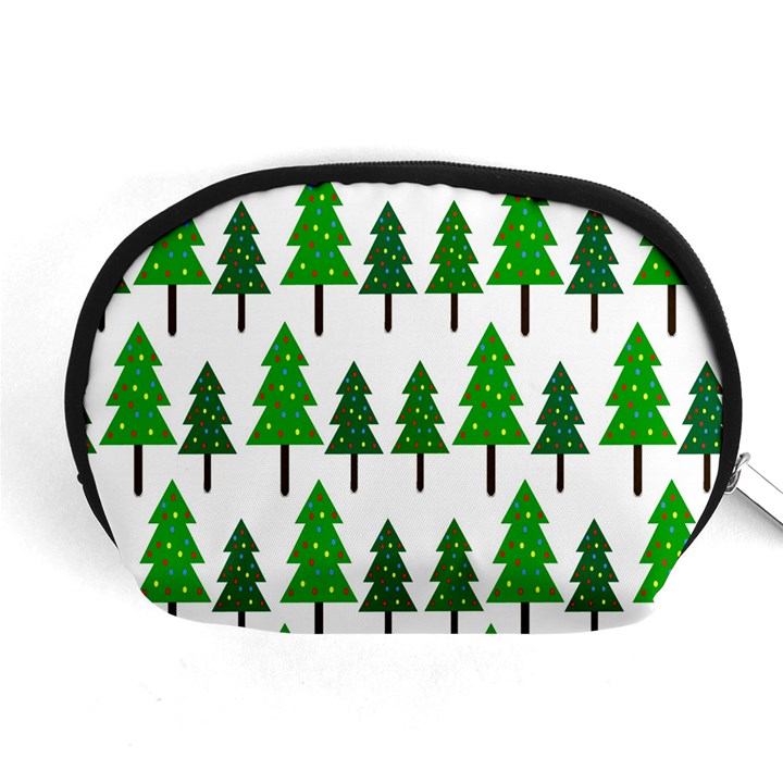 Chrismas Tree Greeen Accessory Pouch (Medium)