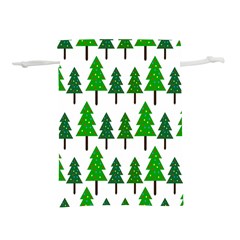 Chrismas Tree Greeen Lightweight Drawstring Pouch (s) by nateshop