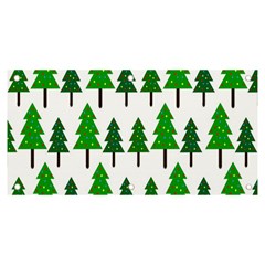 Chrismas Tree Greeen Banner And Sign 6  X 3  by nateshop