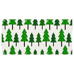 Chrismas Tree Greeen Banner And Sign 8  X 4  by nateshop